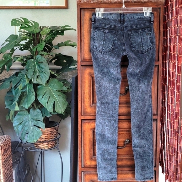 Rag & Bone Jegging in Rosebowl Navy Sz 24 - Picture 7 of 9